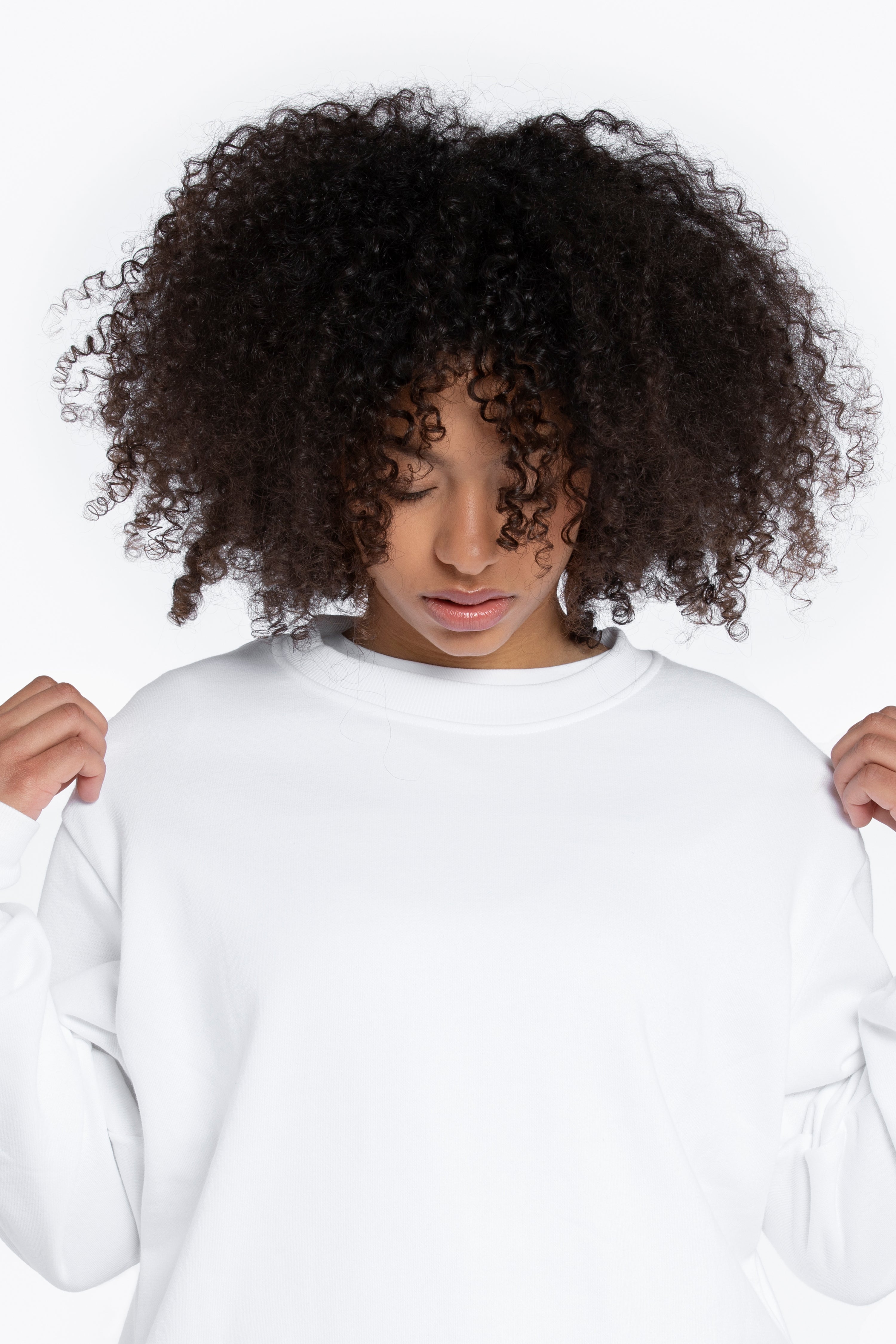 Fleece Crewneck Long-sleeved shirt
